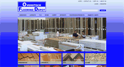 Desktop Screenshot of overstockflooringdepot.com